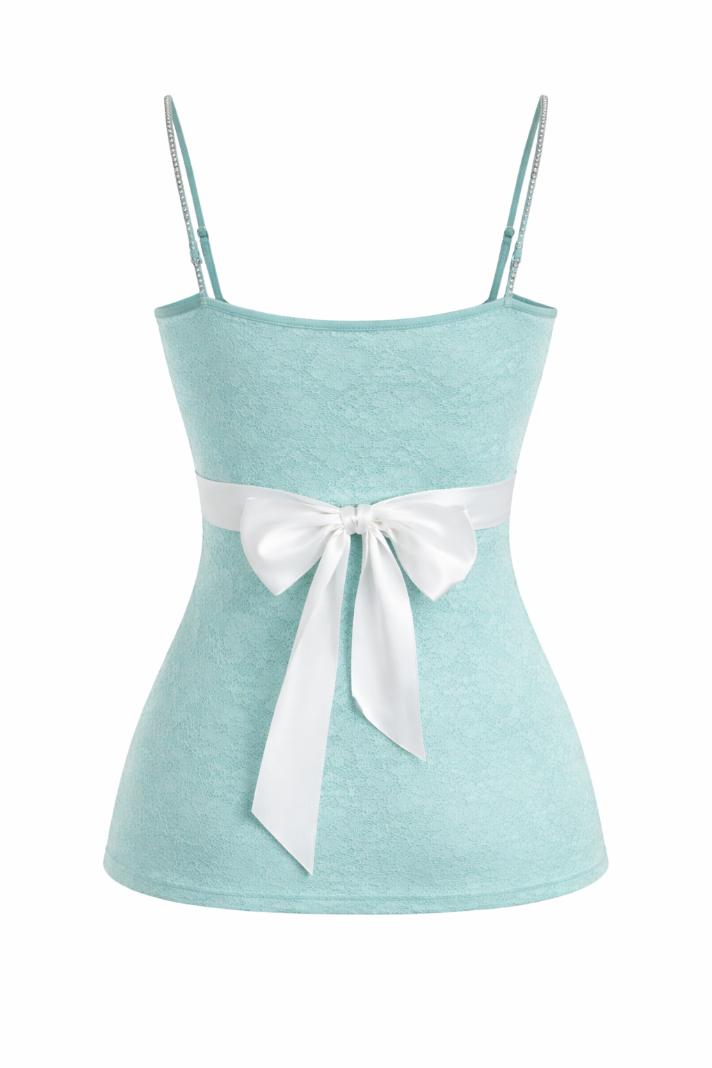 Babyblue Clef Lace Top