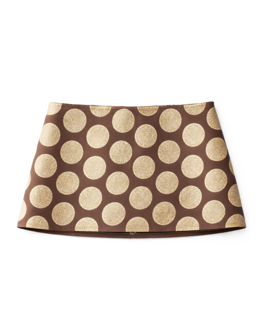 Golden Polka Skirt