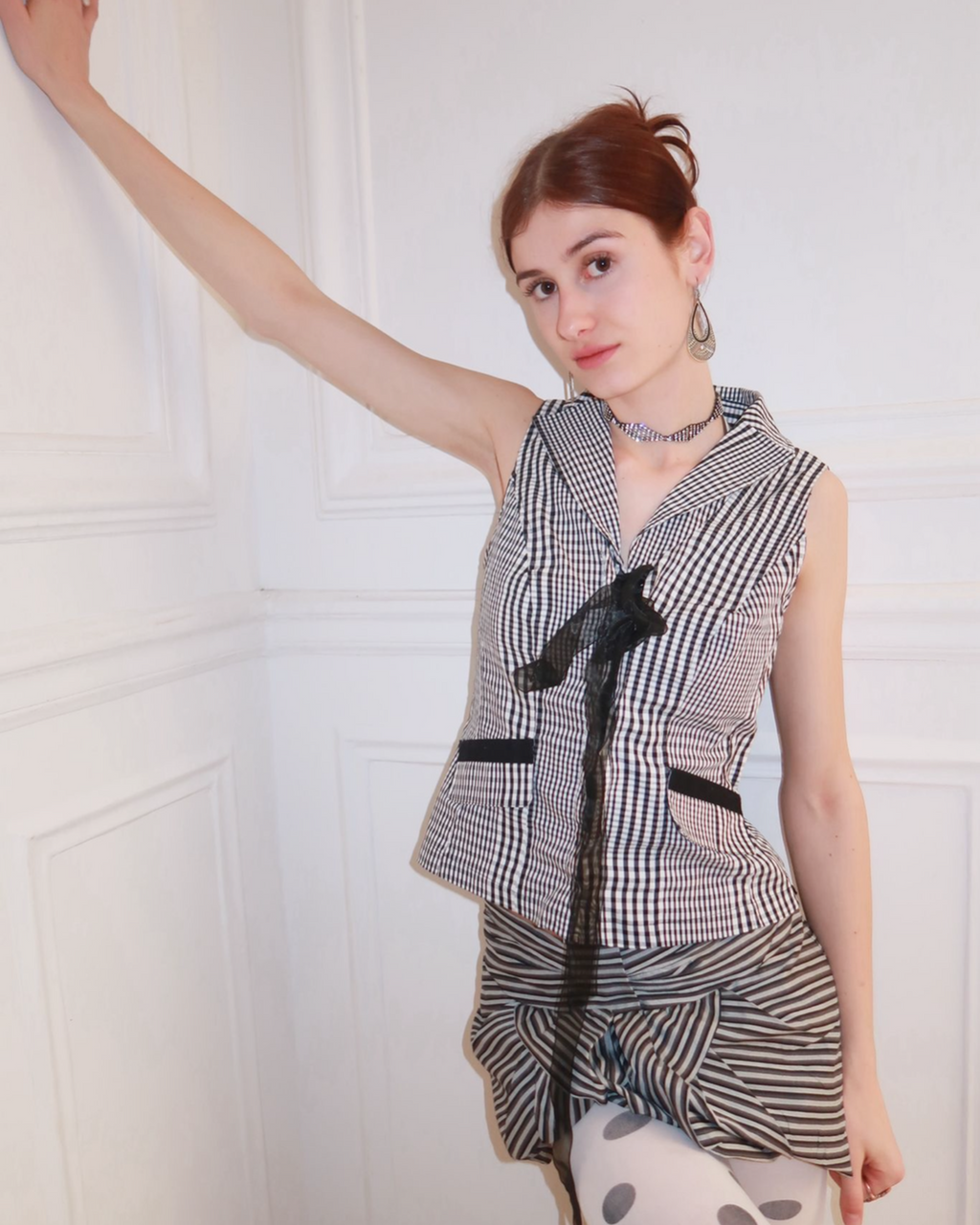 Checkered Blouse
